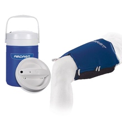 Aircast Thigh Cryo/Cuff and Automatic Cold Therapy IC Cooler Saver Pack